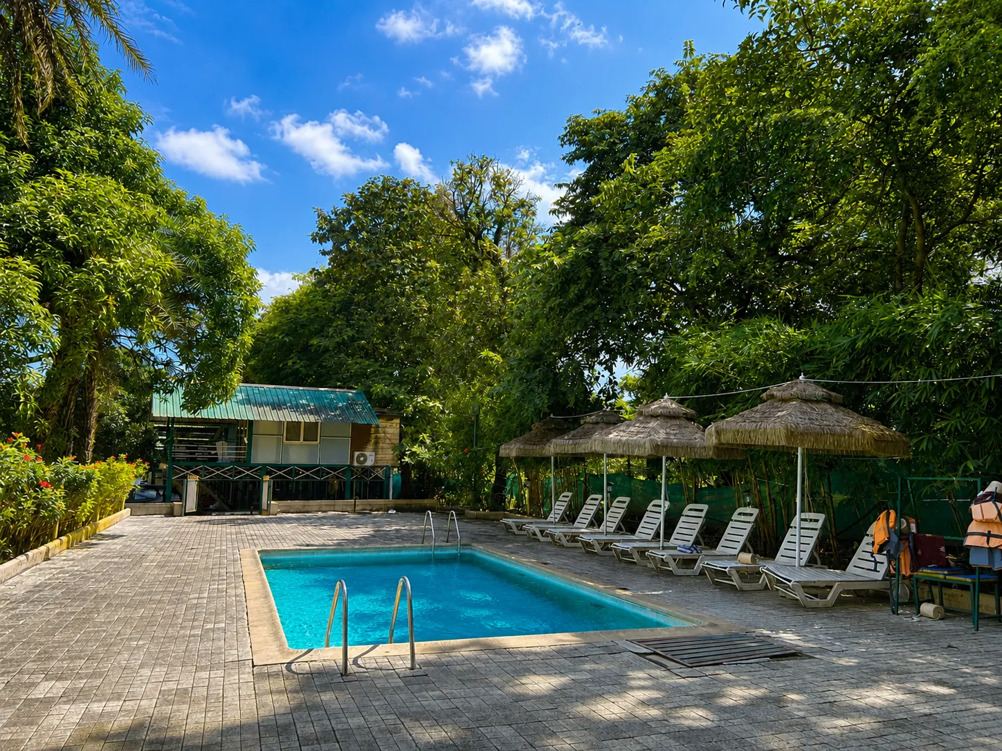 Swimming Pool in Herb Farm Resort, Igatpuri