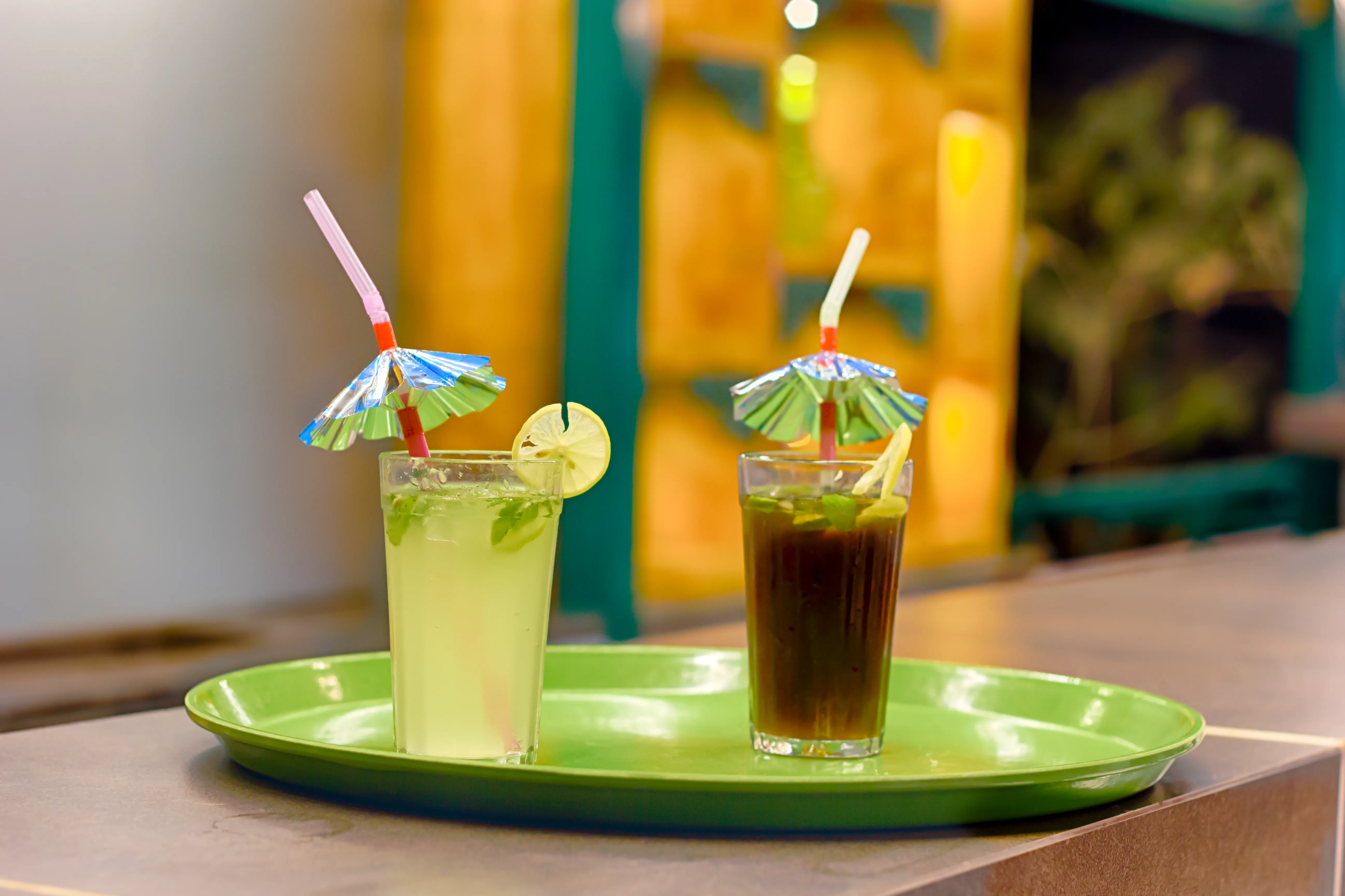 Summer coolers at Herb Farm